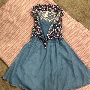 Justice denim dress